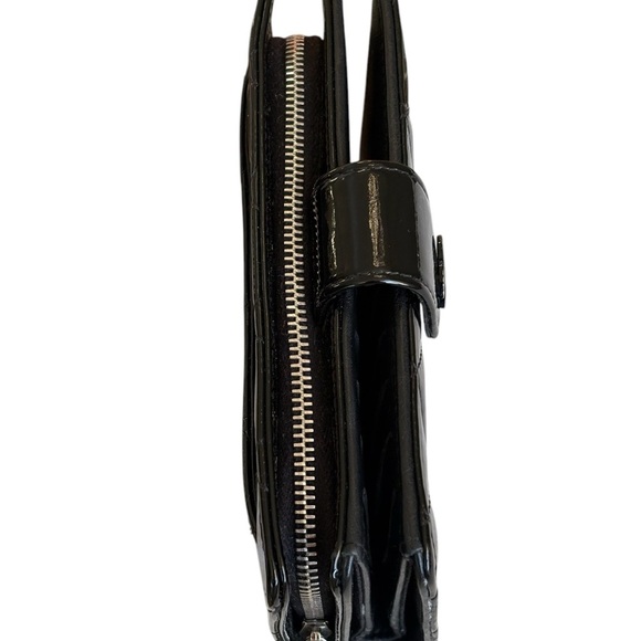 COPY - Chanel iconic patent black quilted wallet - Picture 8 of 16